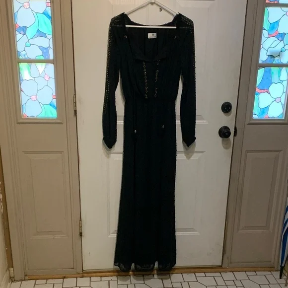 Altuzarra X Target Black Swiss Dot Maxi Dress - Picture 5 of 9